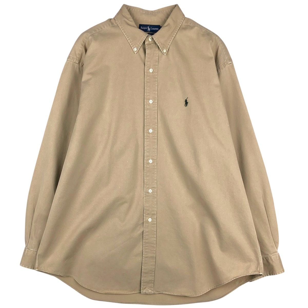 古着 ラルフローレン Ralph Lauren BLAKE 長袖 ボタンダウンシャツ メンズXL相当/eaa628887