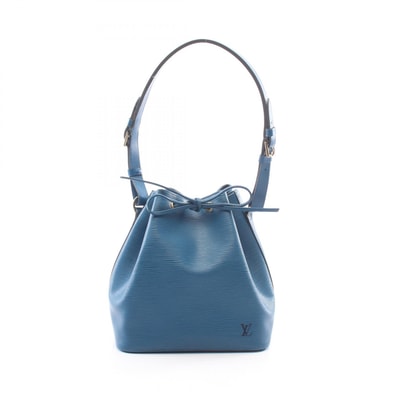 ルイ・ヴィトン LOUIS VUITTON プチノエ ショルダーバッグ バッグ レザー エピ トレドブルー レディース ブルー系 M44105 【中古】