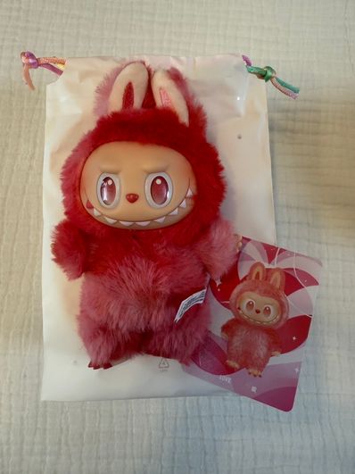 POP MART THE MONSTERS (LABUBU) Big into Energy Series Plush Pendant LOVE
