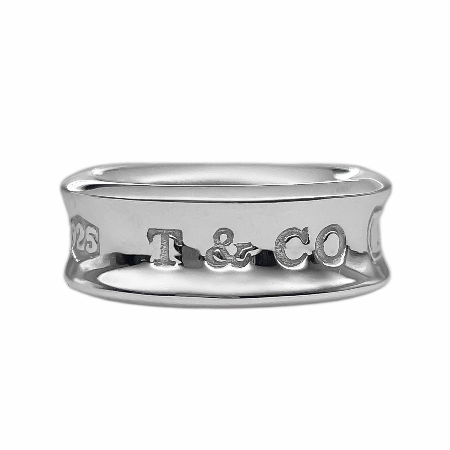 TIFFANY&Co. ティファニー ミディアム リング・指輪
 指輪 1837 SV925 8.5号 8.5号 シルバー 新品仕上済 レディース
 【中古】