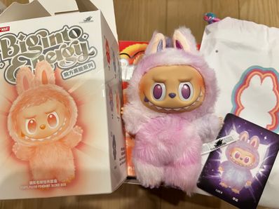 POP MART THE MONSTERS (LABUBU) Big into Energy Series Plush Pendant LUCK