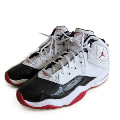 NIKE ナイキ Jordan B'Loyal ジョーダン ロイヤル ハイカット 28cm スニーカー 315317-160 レザー ホワイト ブラック レッド メンズ【中古】