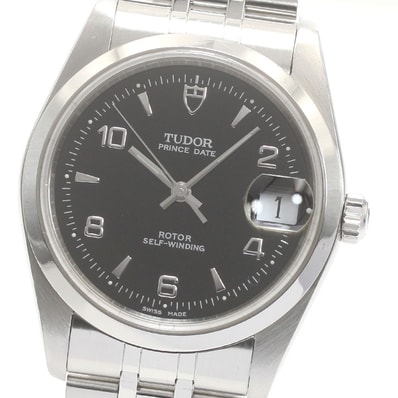 チュードル プリンス デイト デイト 74000N ボーイズ 【中古】