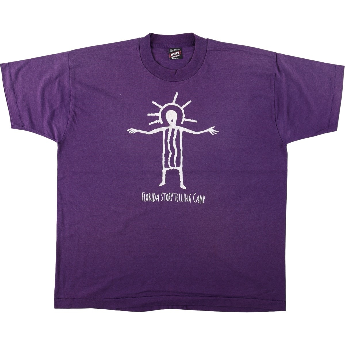 古着 90年代 フルーツオブザルーム FRUIT OF THE LOOM BEST プリントTシャツ USA製 メンズXL相当 ヴィンテージ/eaa663993