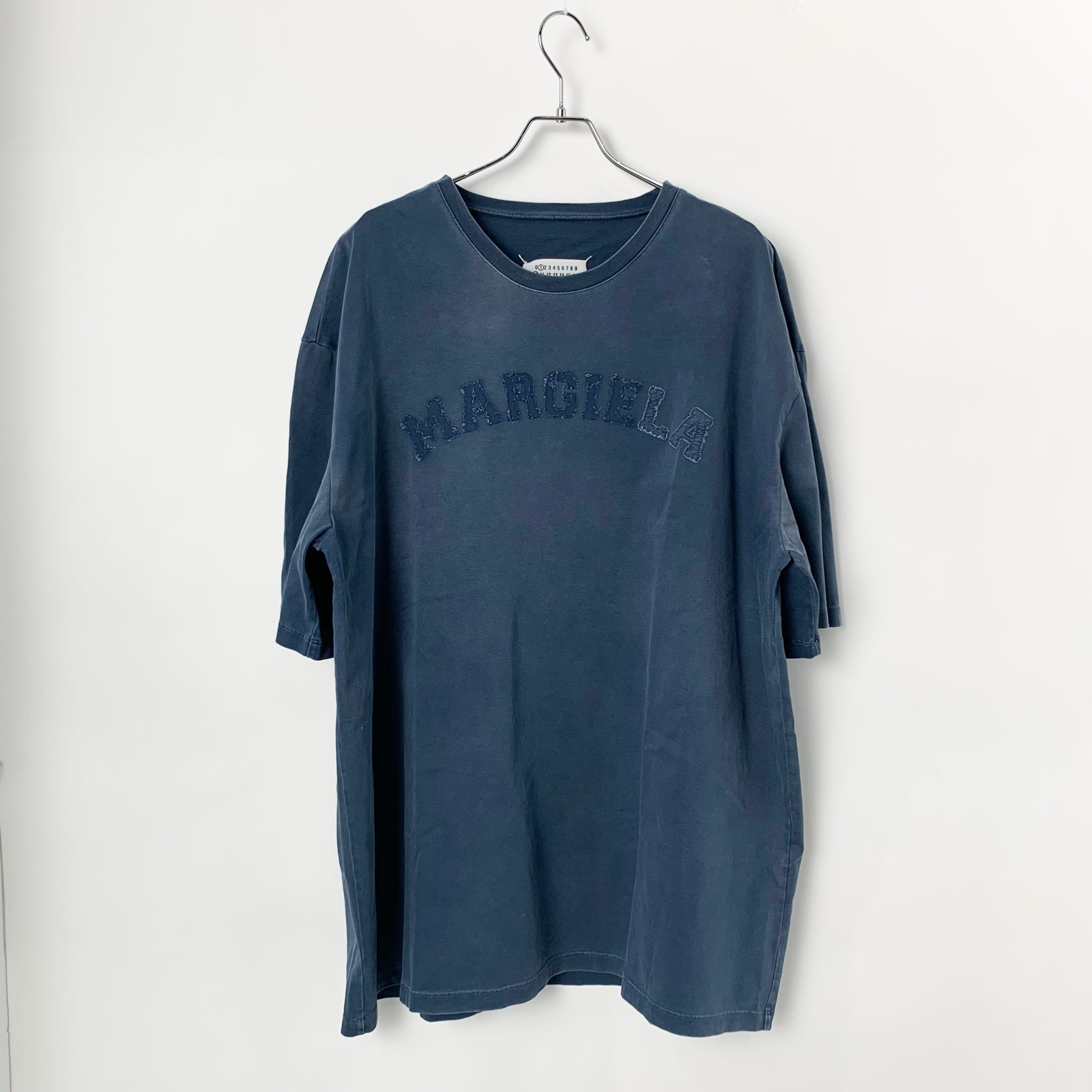 Maison Margiela Logo Heavy Jersey T-shirt "Blue"