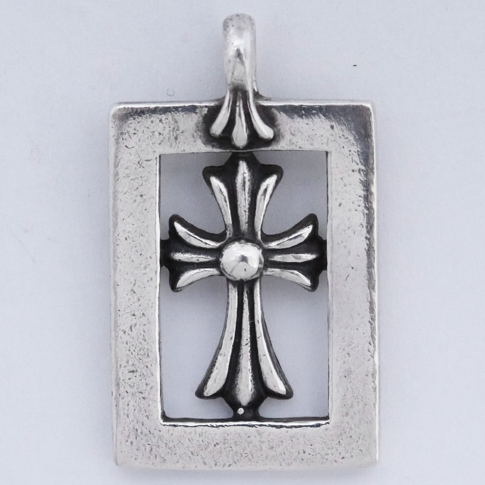 Chrome Hearts Frame Open Baby Fat Charm "Silver"