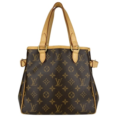 LOUIS VUITTON ルイ・ヴィトン バティニョール ハンドバッグ トートバッグ M51156 モノグラム ブラウン レディース【中古】