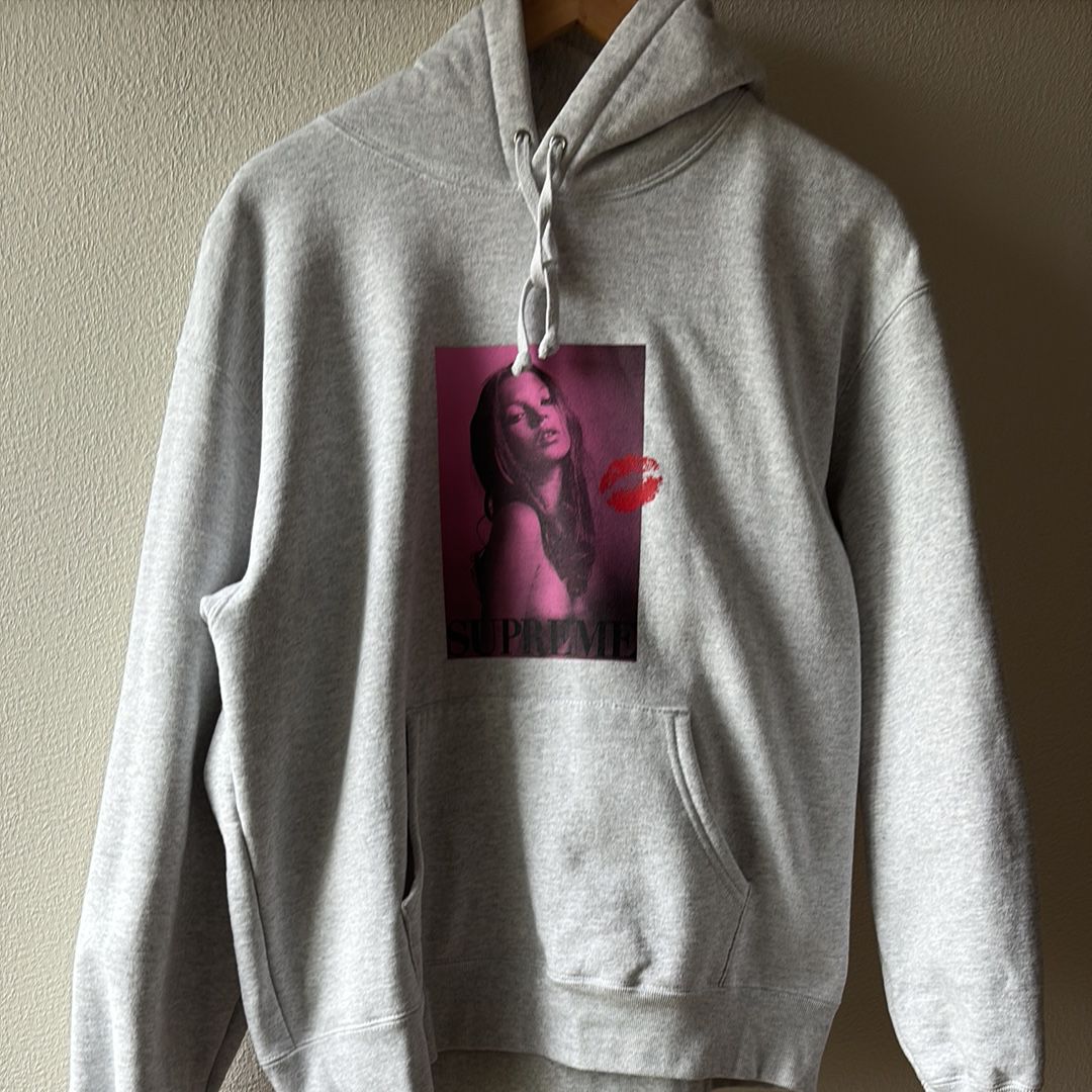 Supreme Kate Moss Hooded Sweatshirt "Ash Grey"