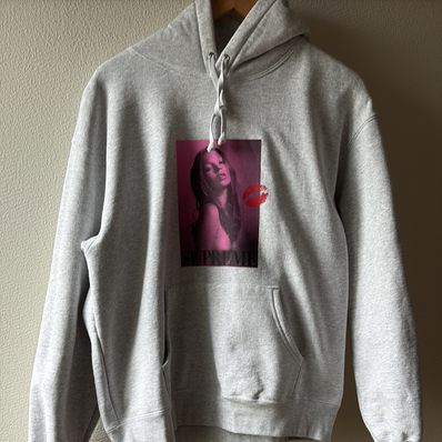 Supreme Kate Moss Hooded Sweatshirt "Ash Grey"