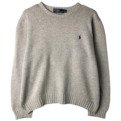 古着 ラルフローレン Ralph Lauren POLO by Ralph Lauren コットンニットセーター メンズXL相当/eaa547891