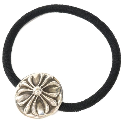 Chrome Hearts Hairband #1 Cross Bracelet "Black"