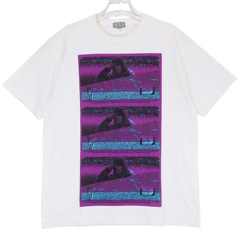 C.E シーイー NOT LIBERATE TEE ショートスリーブ Tシャツ ホワイト カットソー 半袖 白 サイズL
