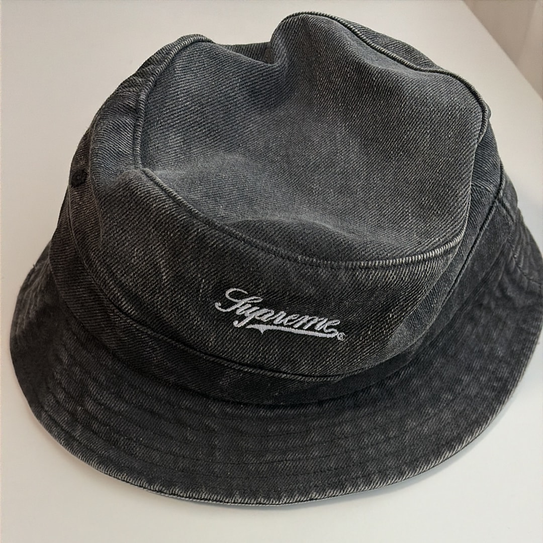 Supreme Coated Denim Crusher "Black"