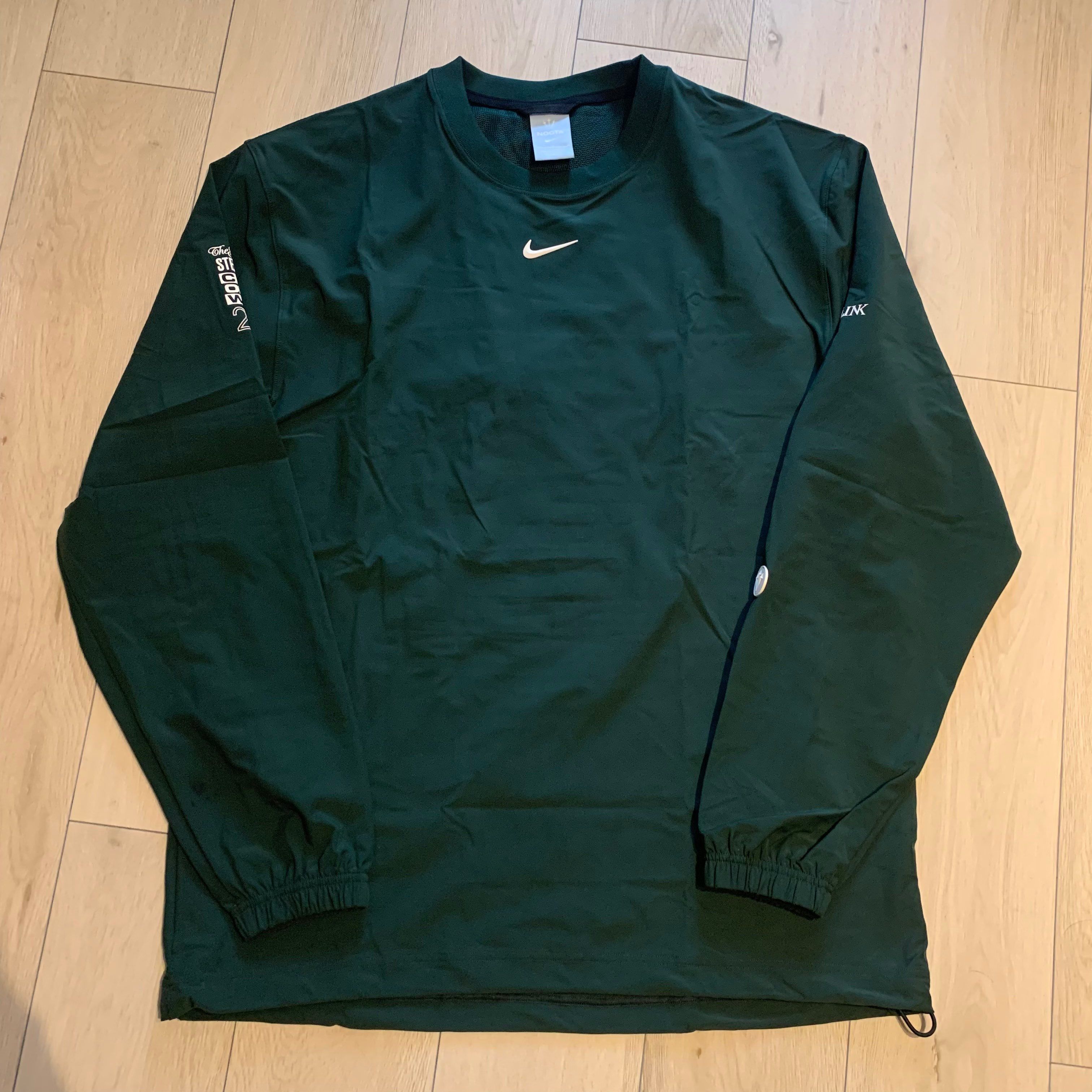Nike NOCTA LONG SLEEVE WOVEN CREW "Pro Green"