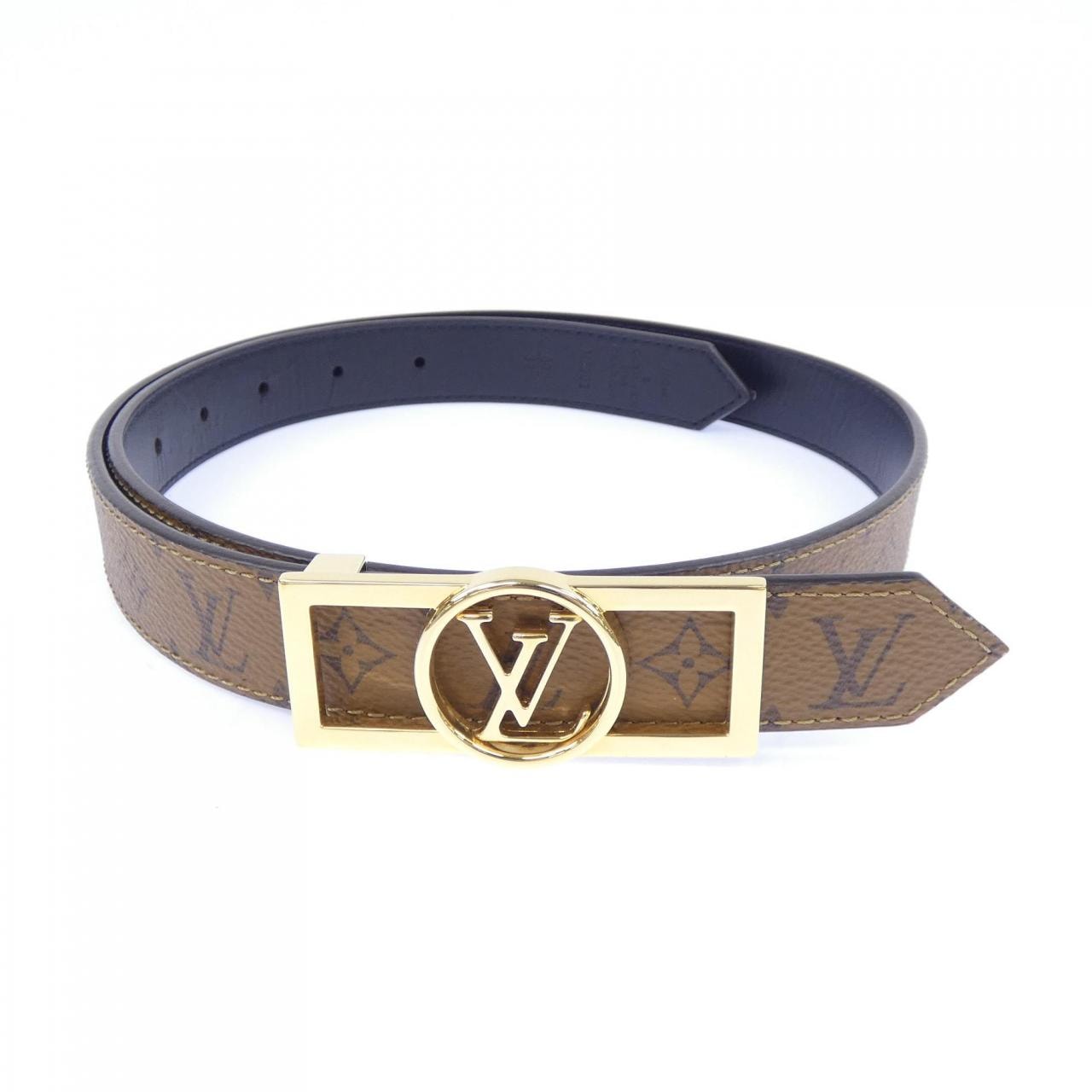 ルイヴィトン LOUIS VUITTON ドーフィーヌ 25mm リバーシブル M0203 BELT