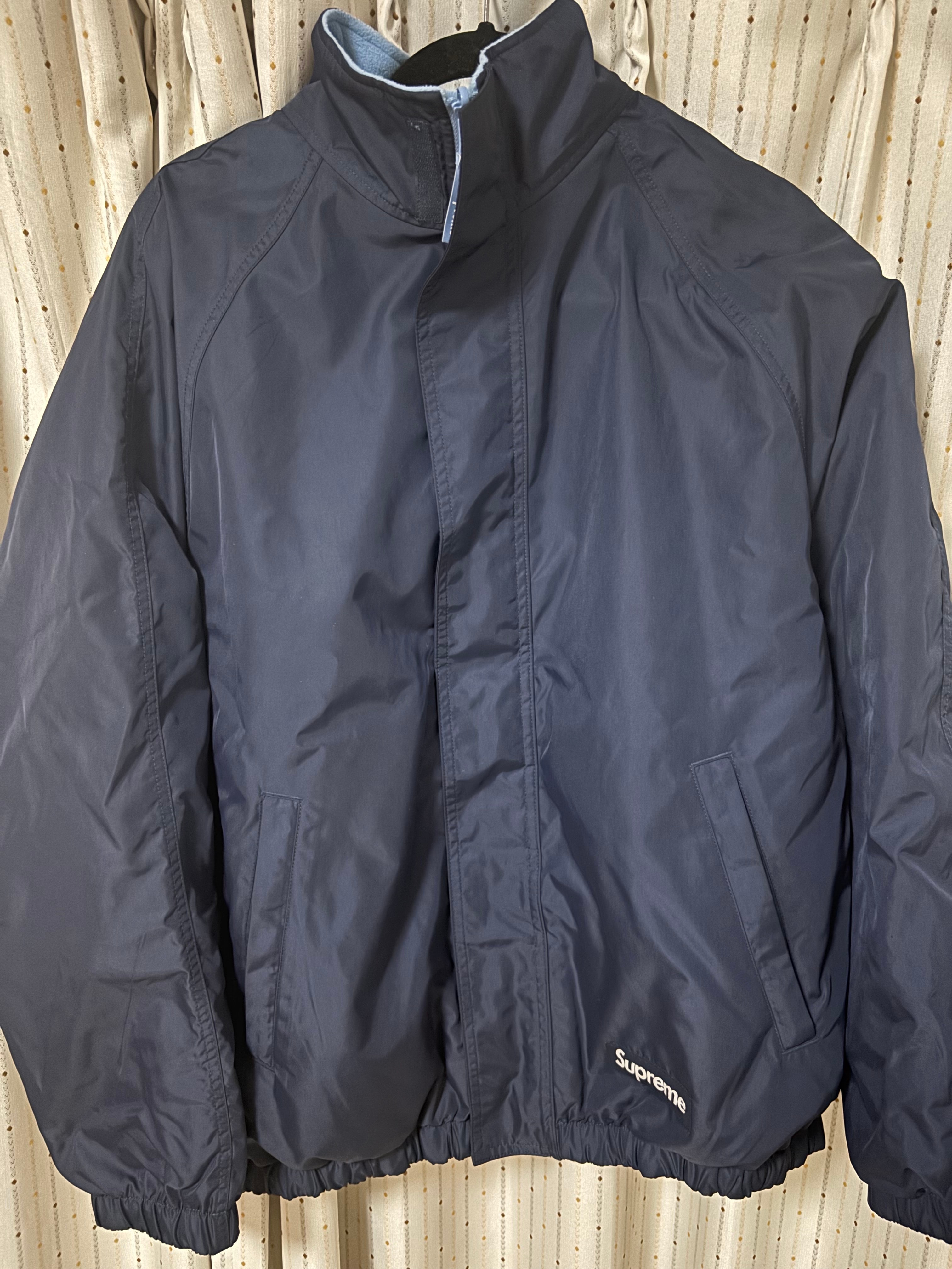 Supreme Polartec Reversible Track Jacket "Navy"