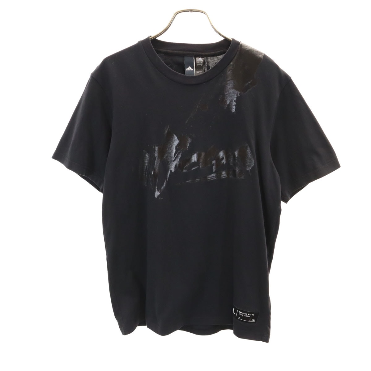 adidas アディダス 半袖 Tシャツ M ブラック