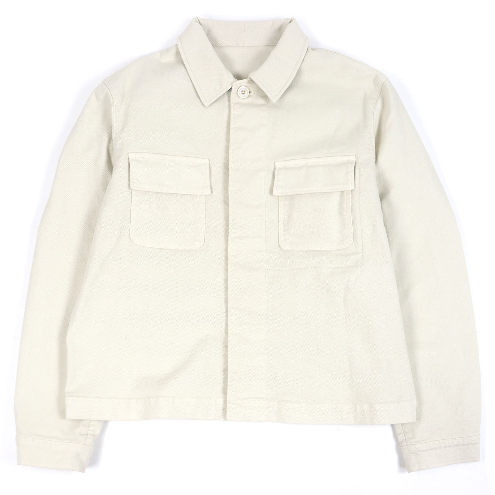 極美品 ベルルッティ
デニムジャケット Cotton Garnent Dyed Jacket アイボリー メンズ 48