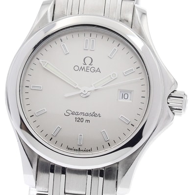 ☆美品 オメガ シーマスター120M 2571.33 レディース 【中古】