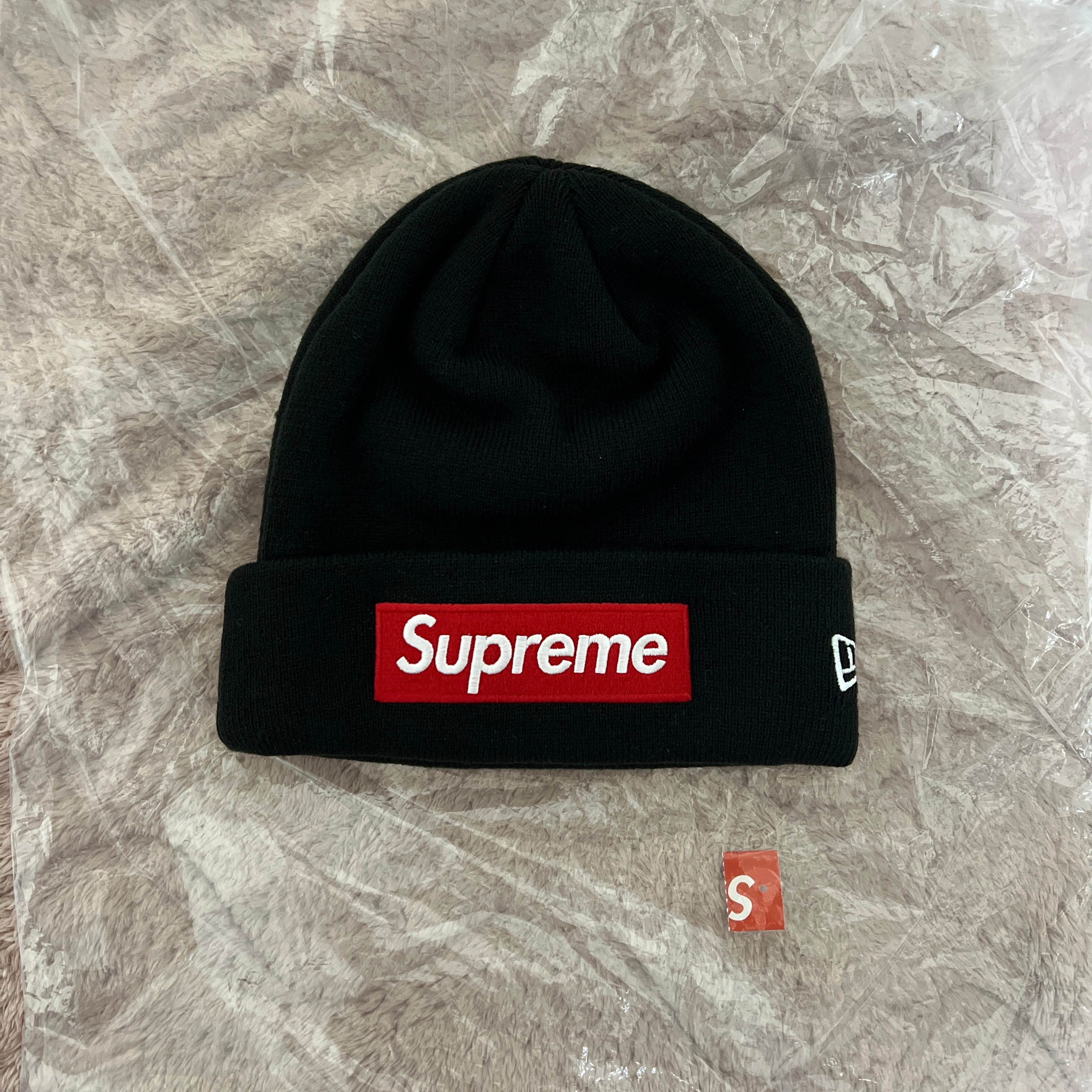 Supreme New Era Box Logo Beanie "Black"