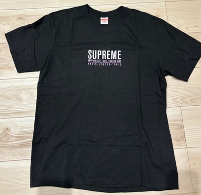 Supreme Paris Tee "Black"