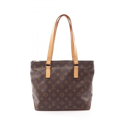 ルイ・ヴィトン LOUIS VUITTON カバピアノ ショルダーバッグ バッグ PVCコーティングキャンバス レザー モノグラム レディース ブラウン系 M51148 【中古】