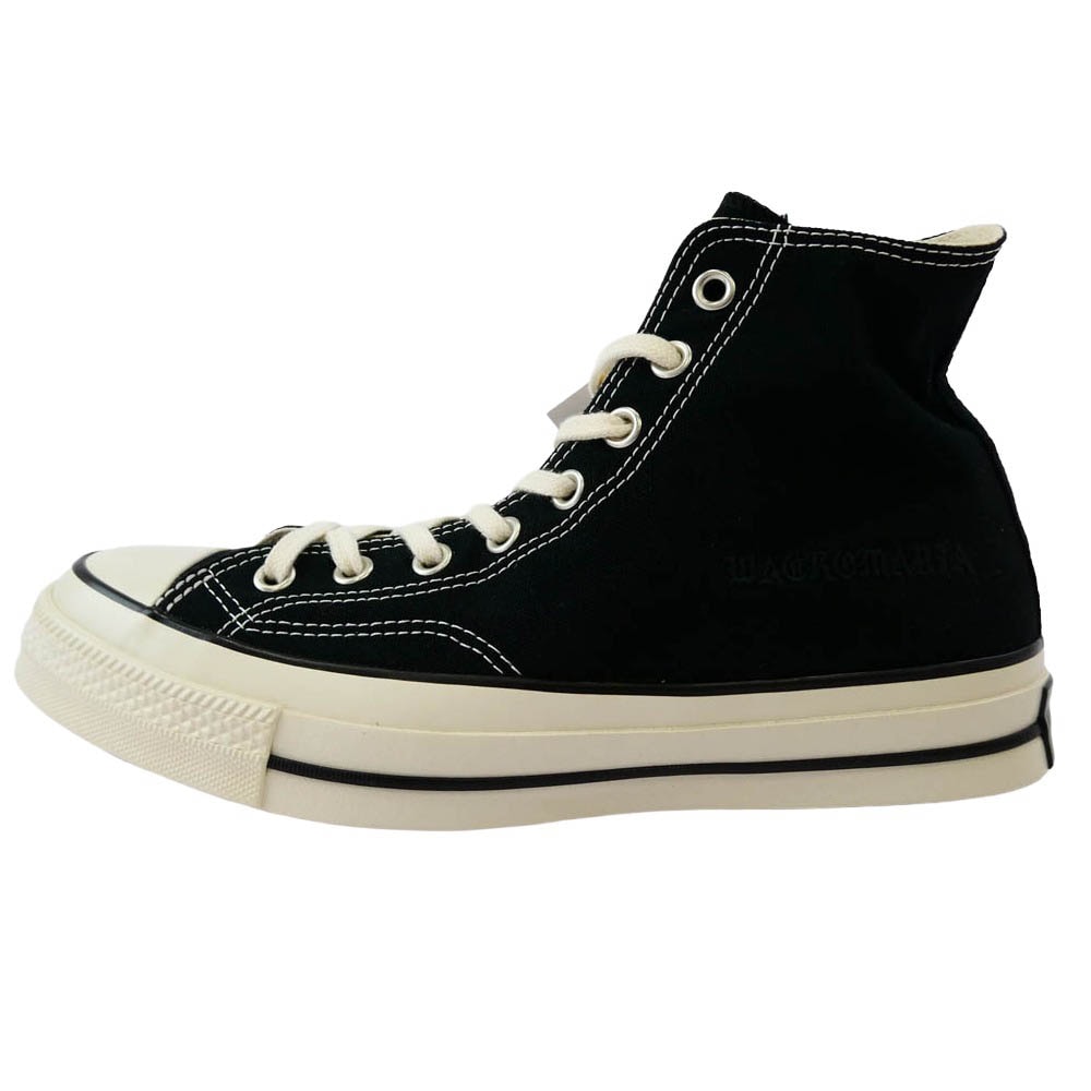 WACKO MARIA ワコマリア スニーカー 1SE538 × CONVERSE コンバース ALL STAR LGCY HI オールスター レガシー ハイ スニーカー ブラック系 27cm【新古品】【未使用】【中古】