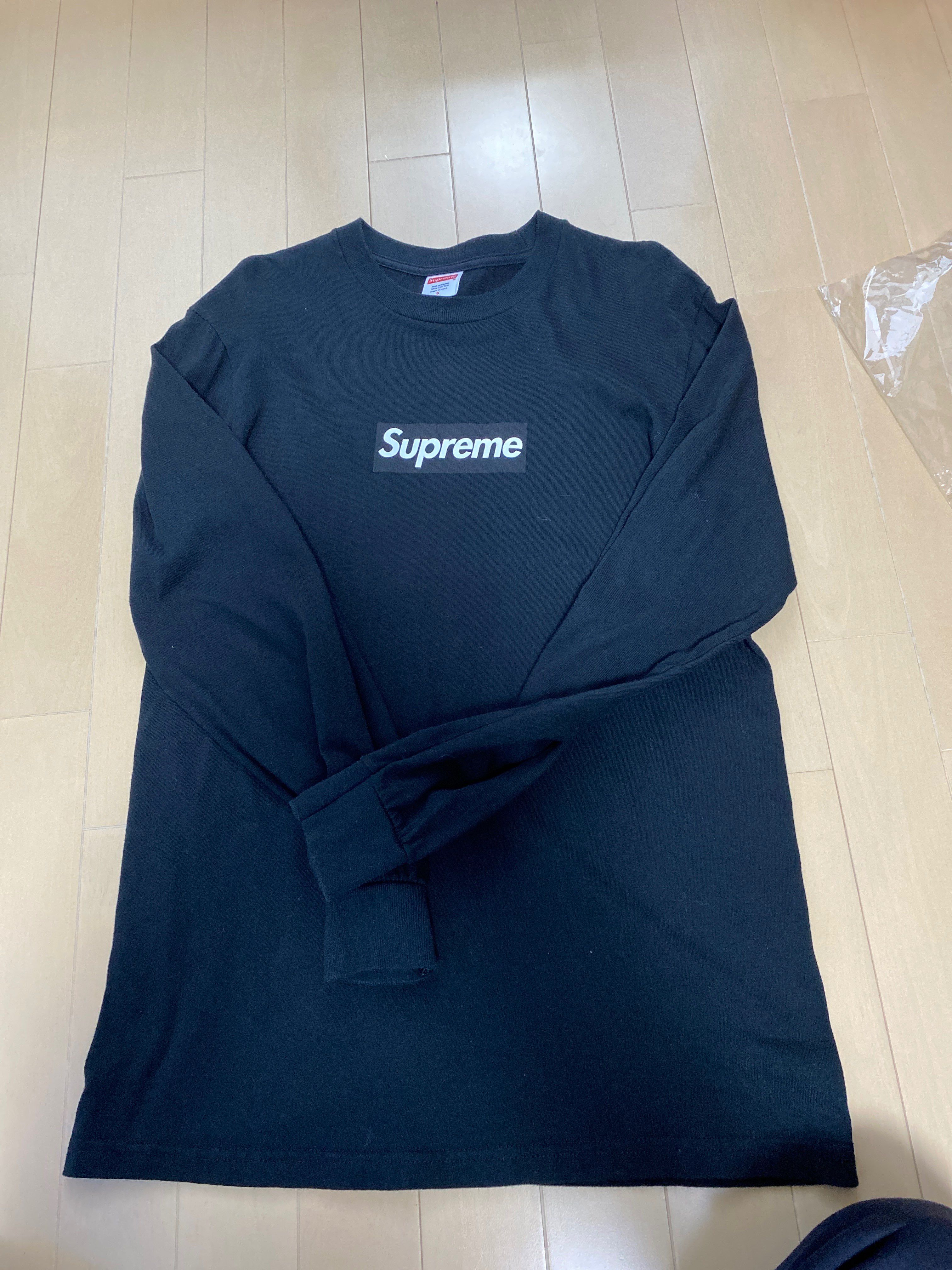 Supreme Box Logo L/S Tee "Black"