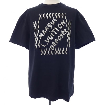 ルイヴィトン LOUIS VUITTON エンブロイダードシグネチャーコットンTシャツ HQY71WNPL Tシャツ