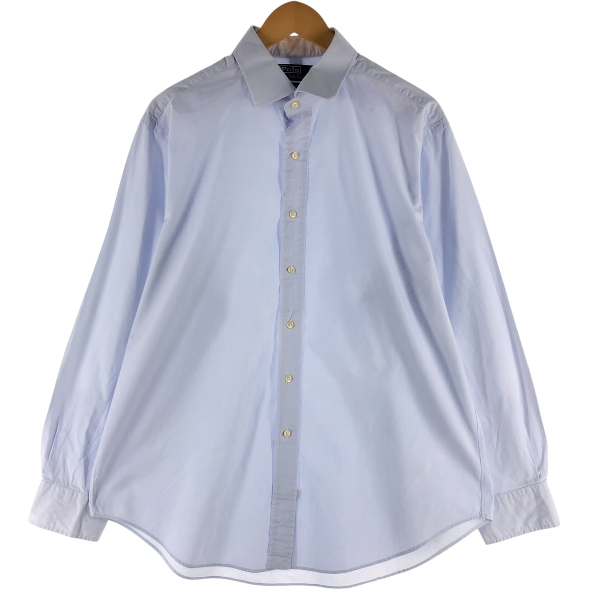 古着 ラルフローレン Ralph Lauren POLO by Ralph Lauren 長袖 コットンシャツ メンズXL相当/eaa537567