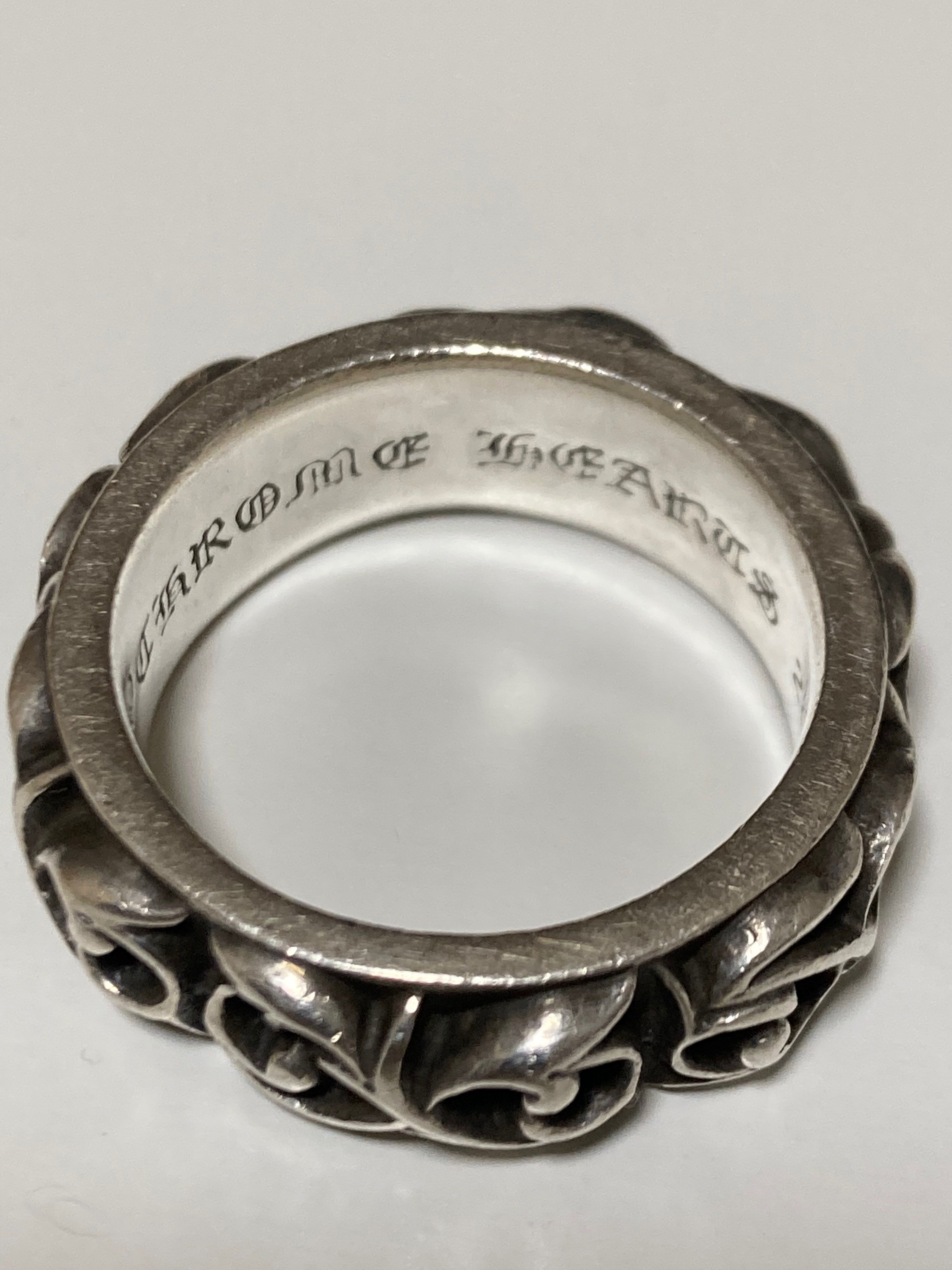 Chrome Hearts Eternity Vine Band Ring "Silver"