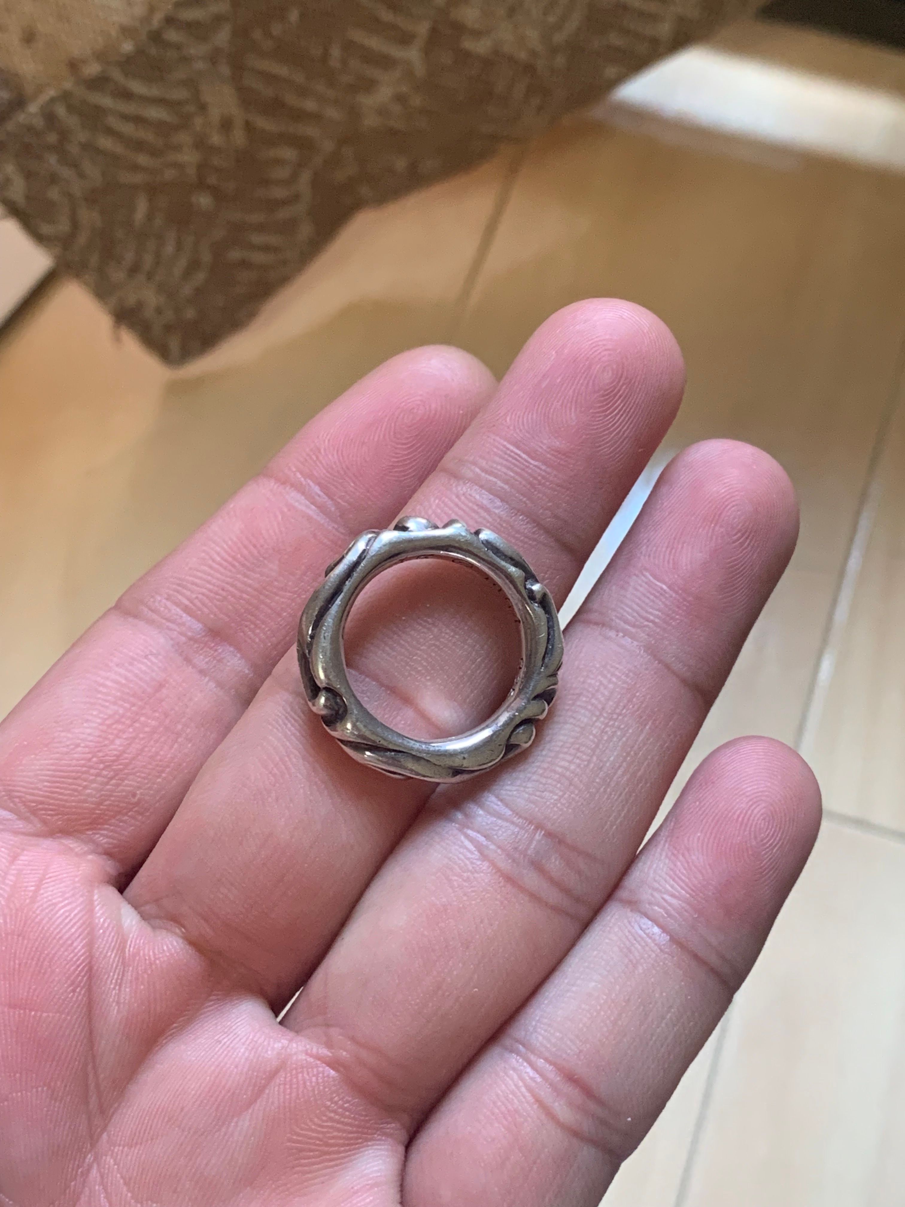 クロムハーツ スクロールバンドリング