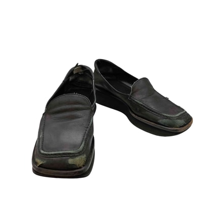 スクエアトゥ チャンキーローファー【1138222131529】