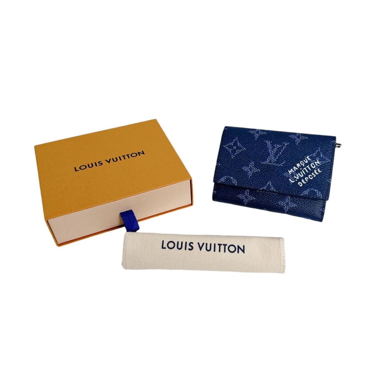 ルイヴィトン LOUIS VUITTON ヴィクターウォレット M26857 モノグラム 三つ折り財布