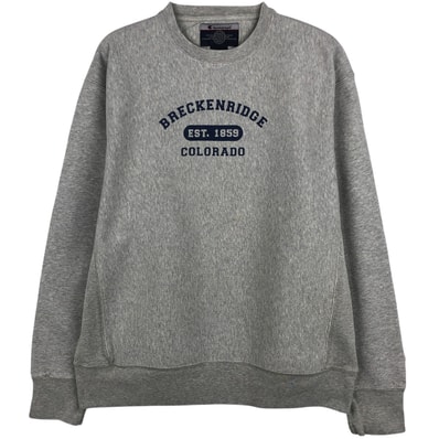 古着 00年代 チャンピオン Champion 3連プリント プリントスウェットシャツ トレーナー メンズM相当/eaa606174