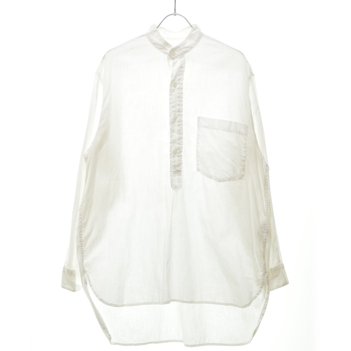 COMOLI Betashan Pullover Shirt "White"