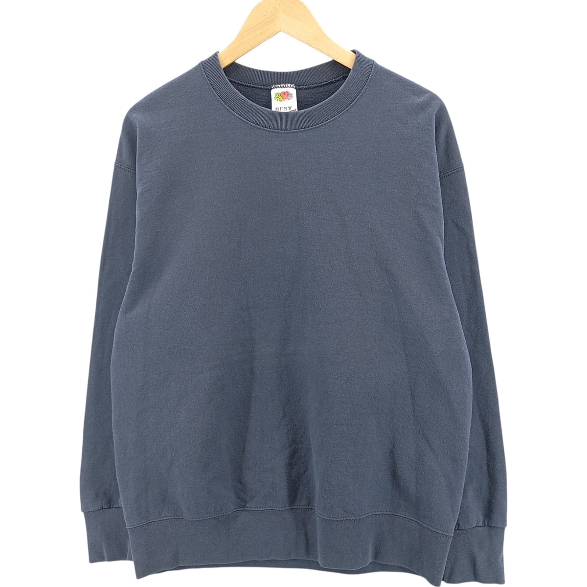 古着 フルーツオブザルーム FRUIT OF THE LOOM BEST 無地 ブランクスウェットシャツ トレーナー メンズL相当/eaa419197