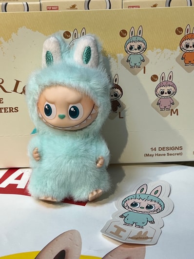 POP MART THE MONSTERS (LABUBU) Pin for Love Series-Vinyl Plush Pendant (A-M) I