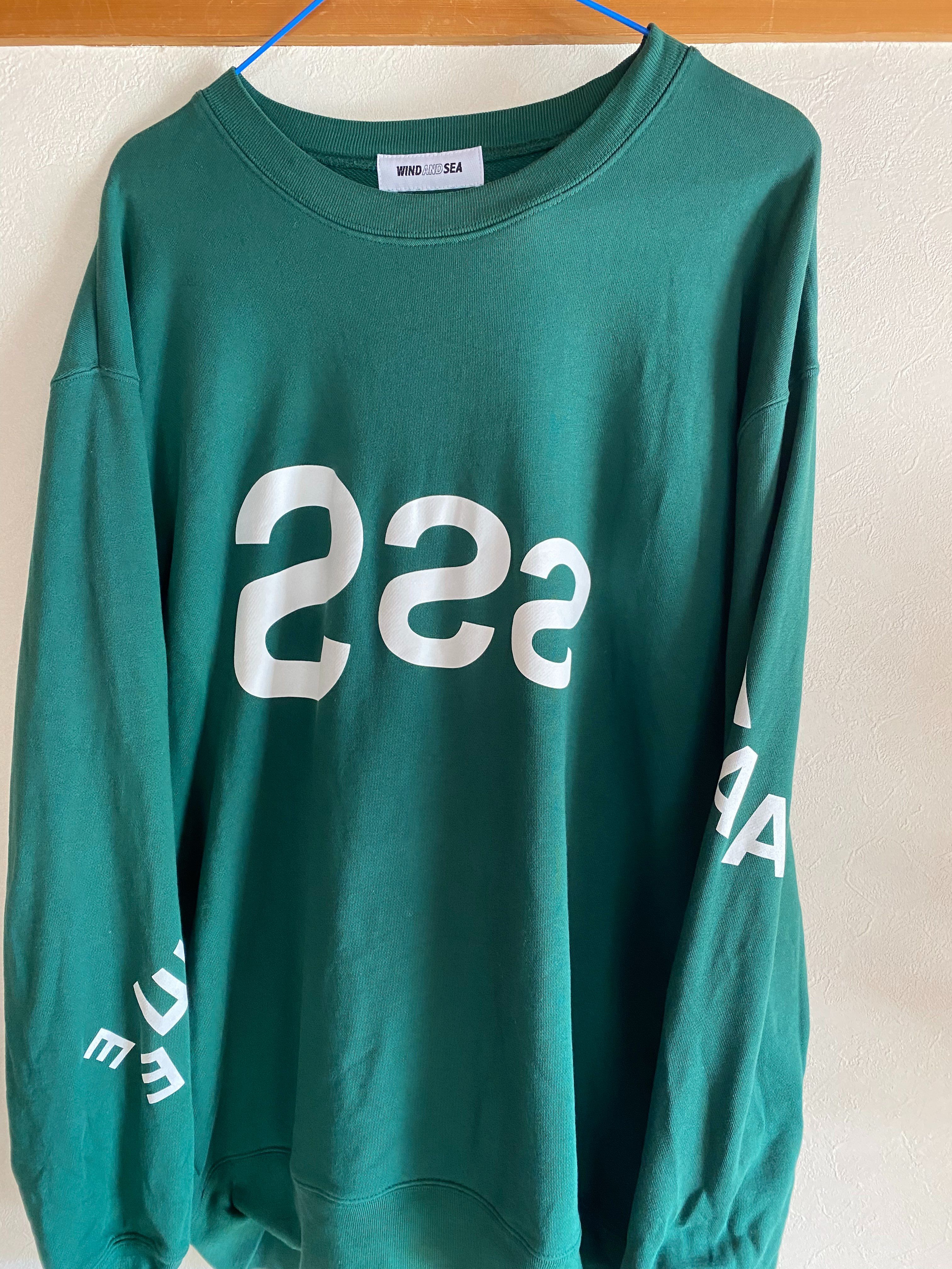 SNKRDUNK x WIND AND SEA Crew neck AAAEEESSS "Green"