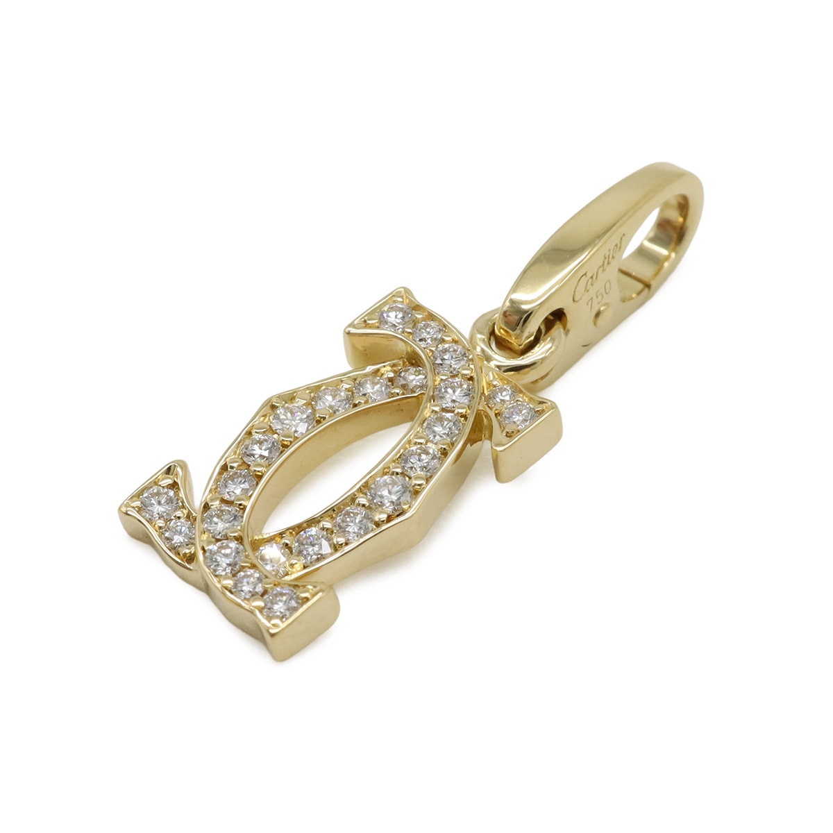 カルティエ 2Cペンダントトップ ユニセックス