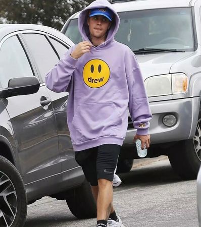 drew house secret deconstructed hoodie "Lavender"