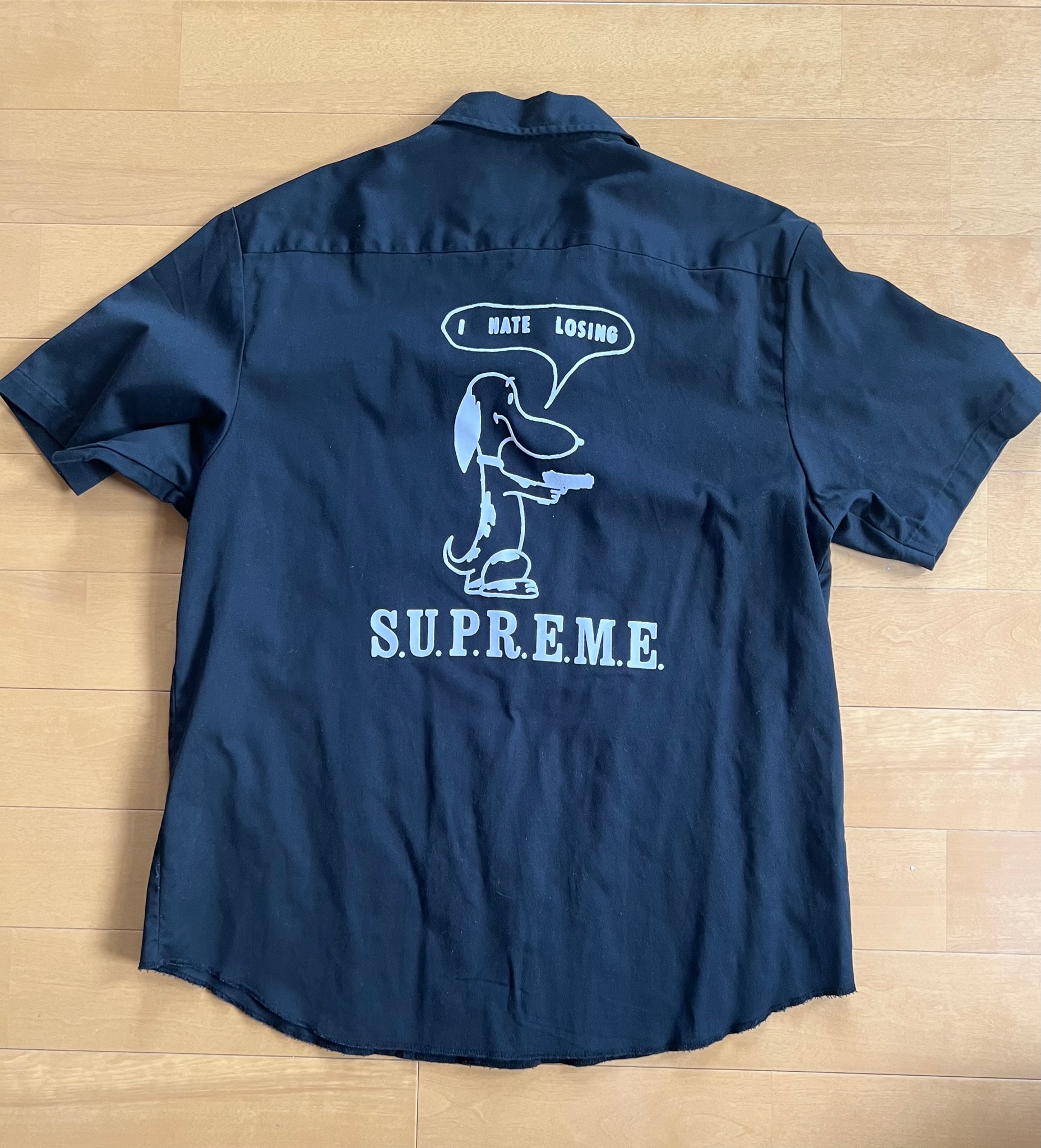 Supreme Dog S/S Work Shirt "Black"