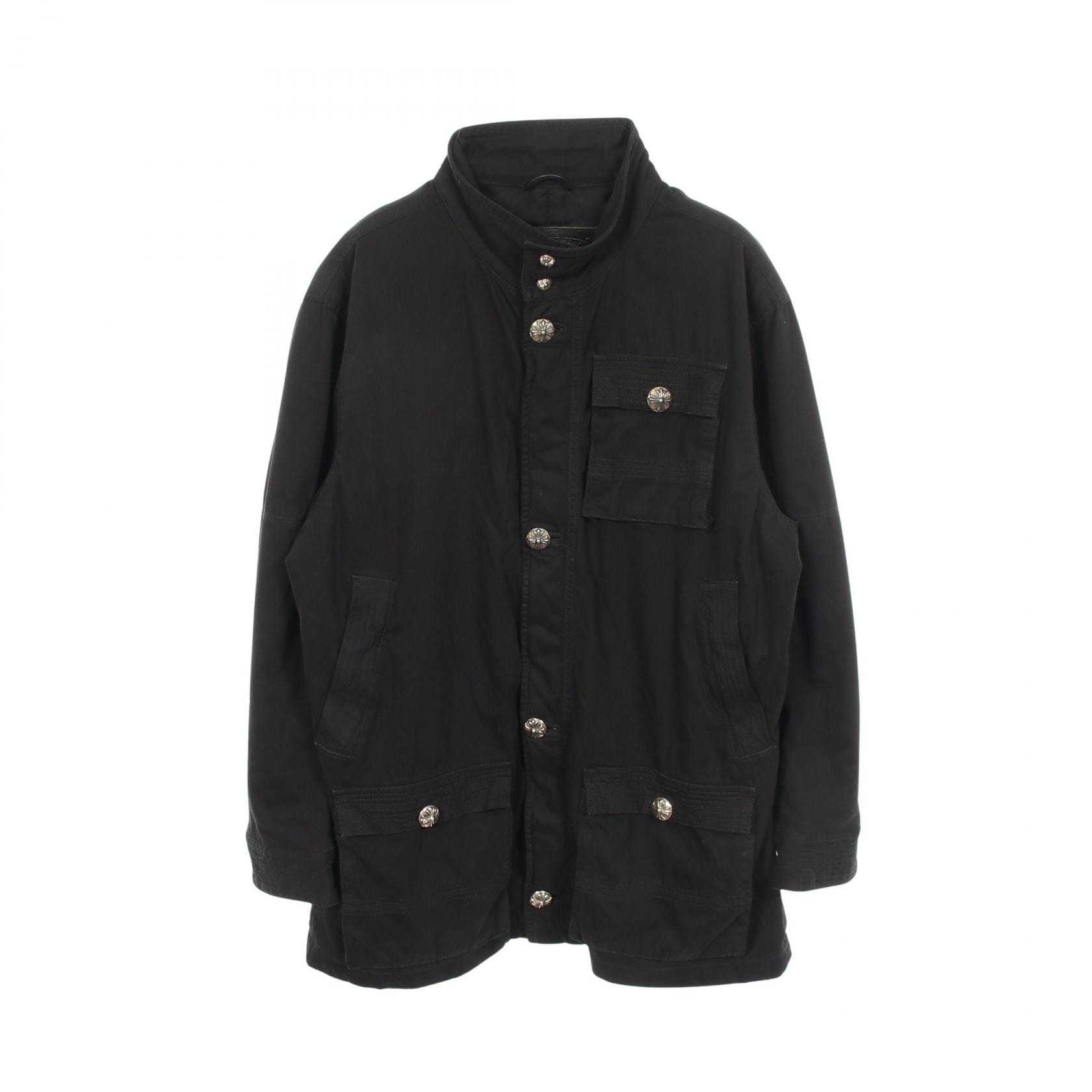 クロムハーツ CHROME HEARTS CHERRY BOMB チェリーボム クロスベル 衣料品 アウター コットン メンズ ブラック系 【中古】