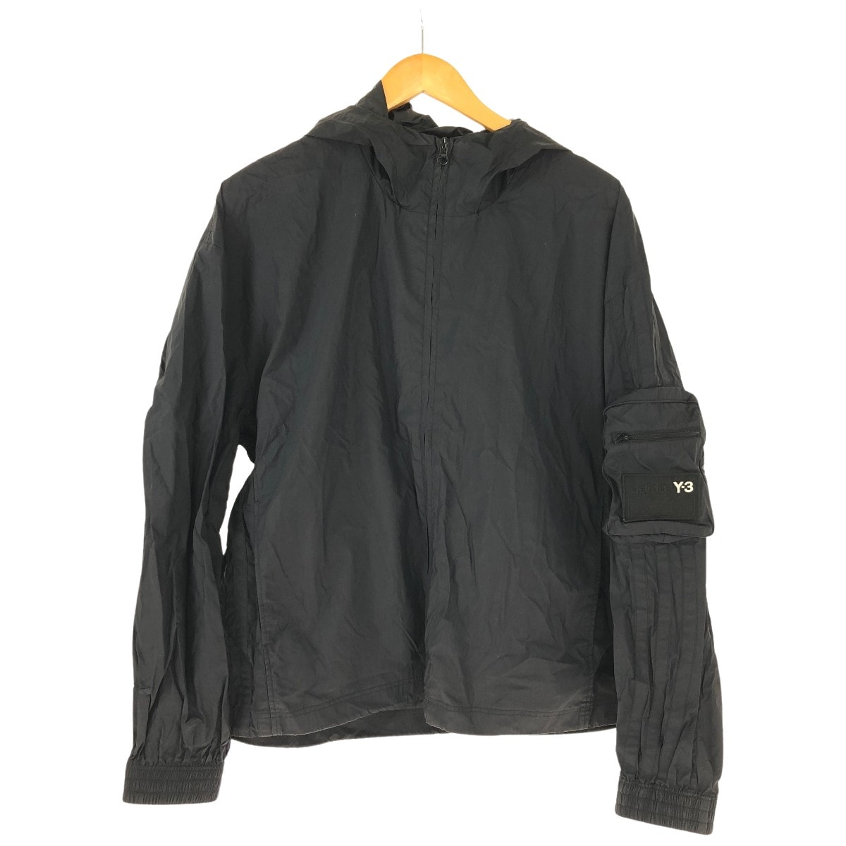 Y-3 ワイスリ ジャケット ウーブンシェルジャケット SIZE S FJ0377 ブラック