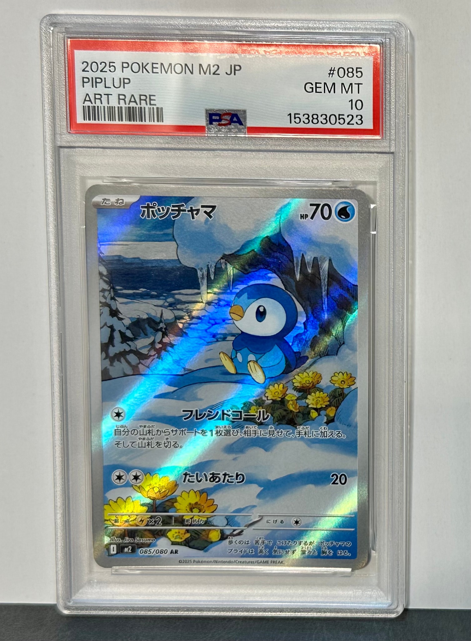 PSA10】ポッチャマ AR [M2 085/080](拡張パック「インフェルノX」) 1枚
