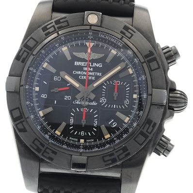 ブライトリング クロノマット 44 ブラックスチール メンズ 【中古】