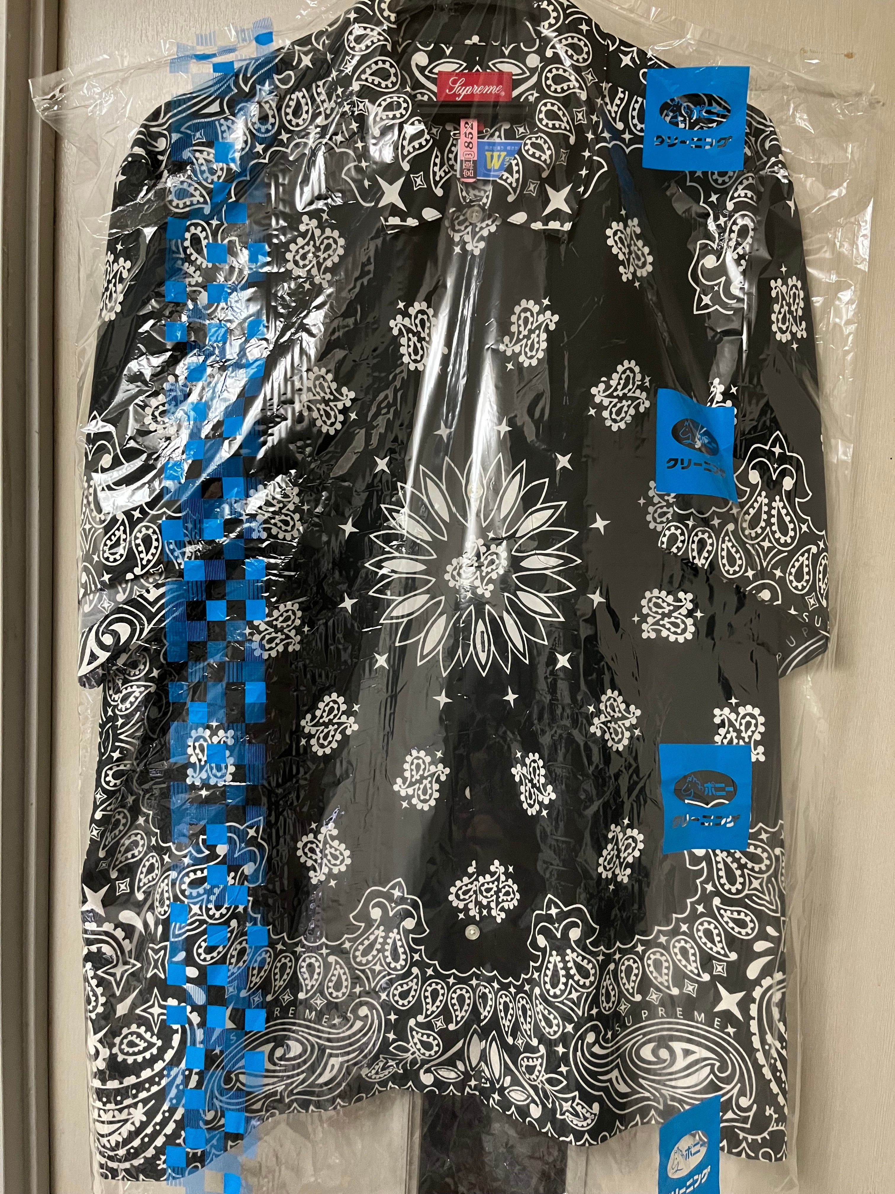 Supreme Bandana Silk S/S Shirt 