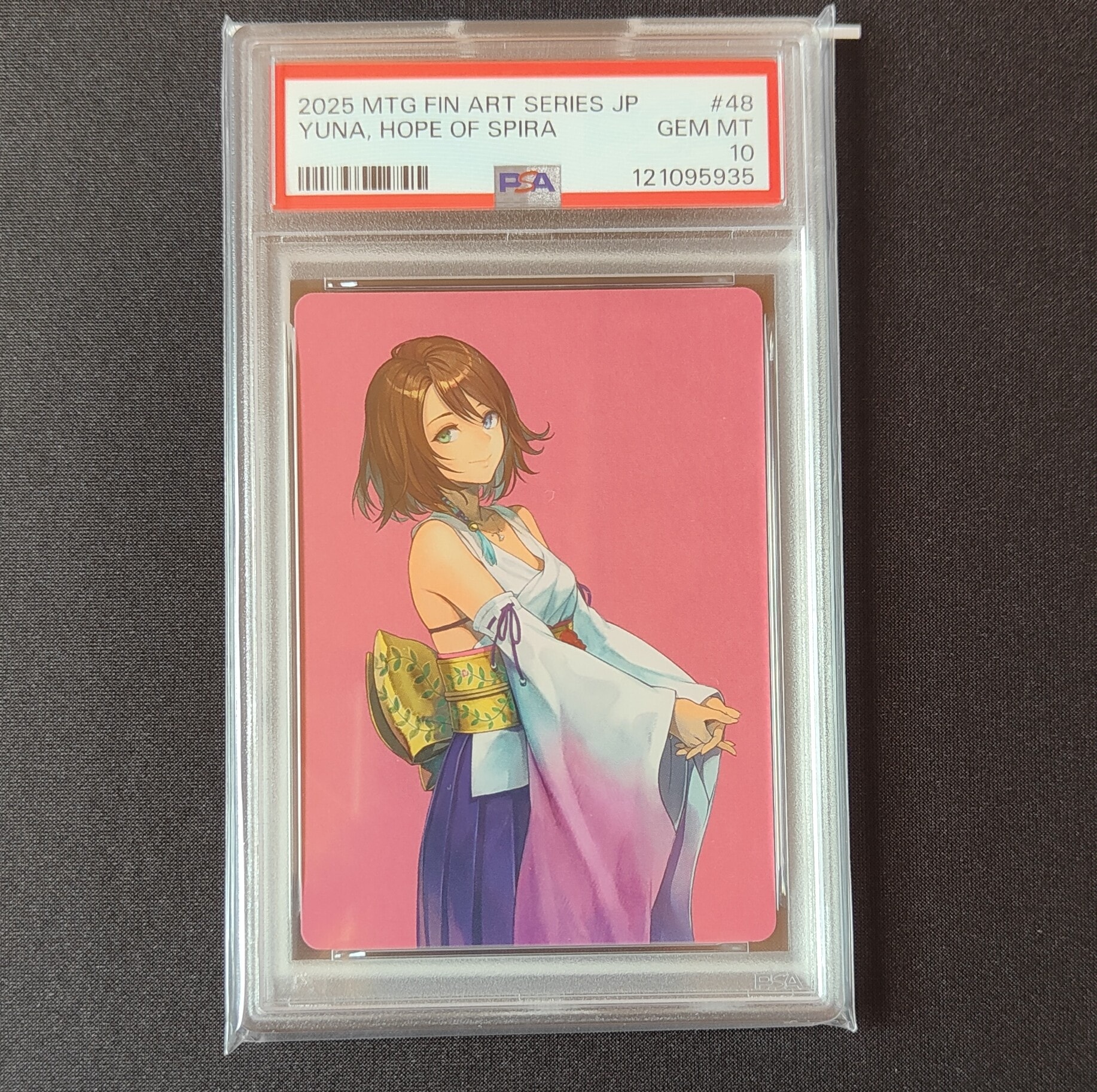 PSA10】スピラの希望、ユウナ (箔押しなし) AT [FIN 48/53]【日本語版