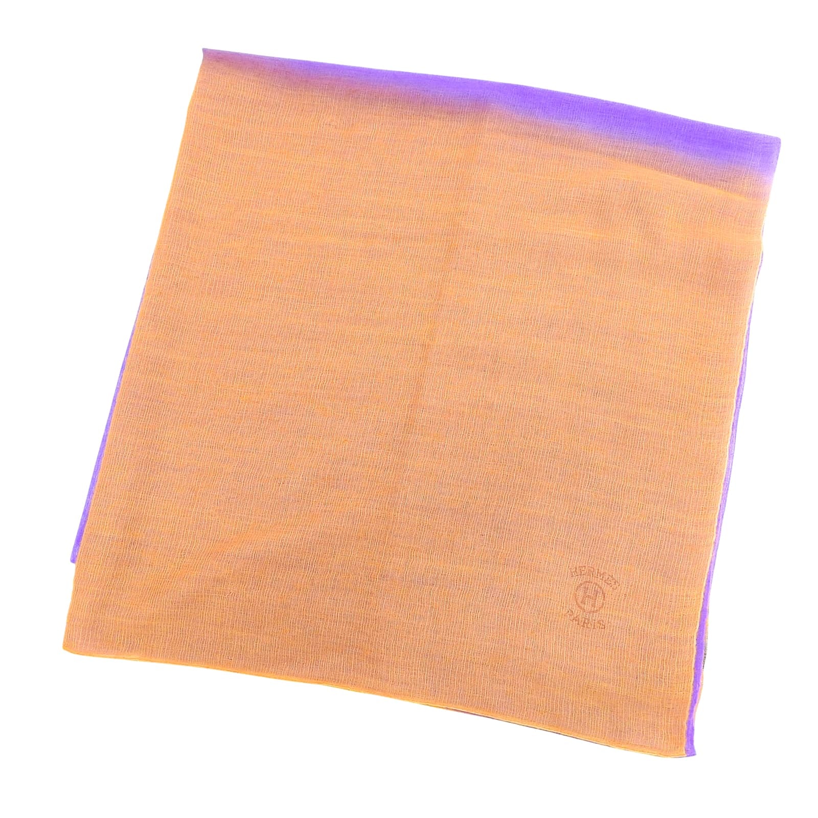 美品 エルメス ストール オレンジ レディース
