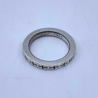 Chrome Hearts Spacer Ring FUCKYOU 3mm "Silver"